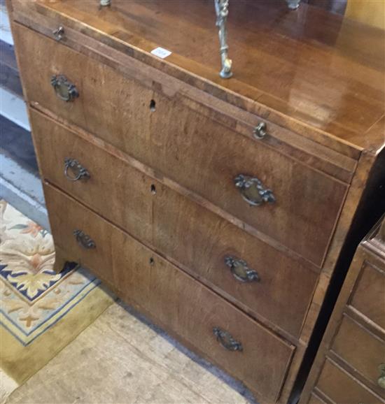 Regency mahogany chest of drawers